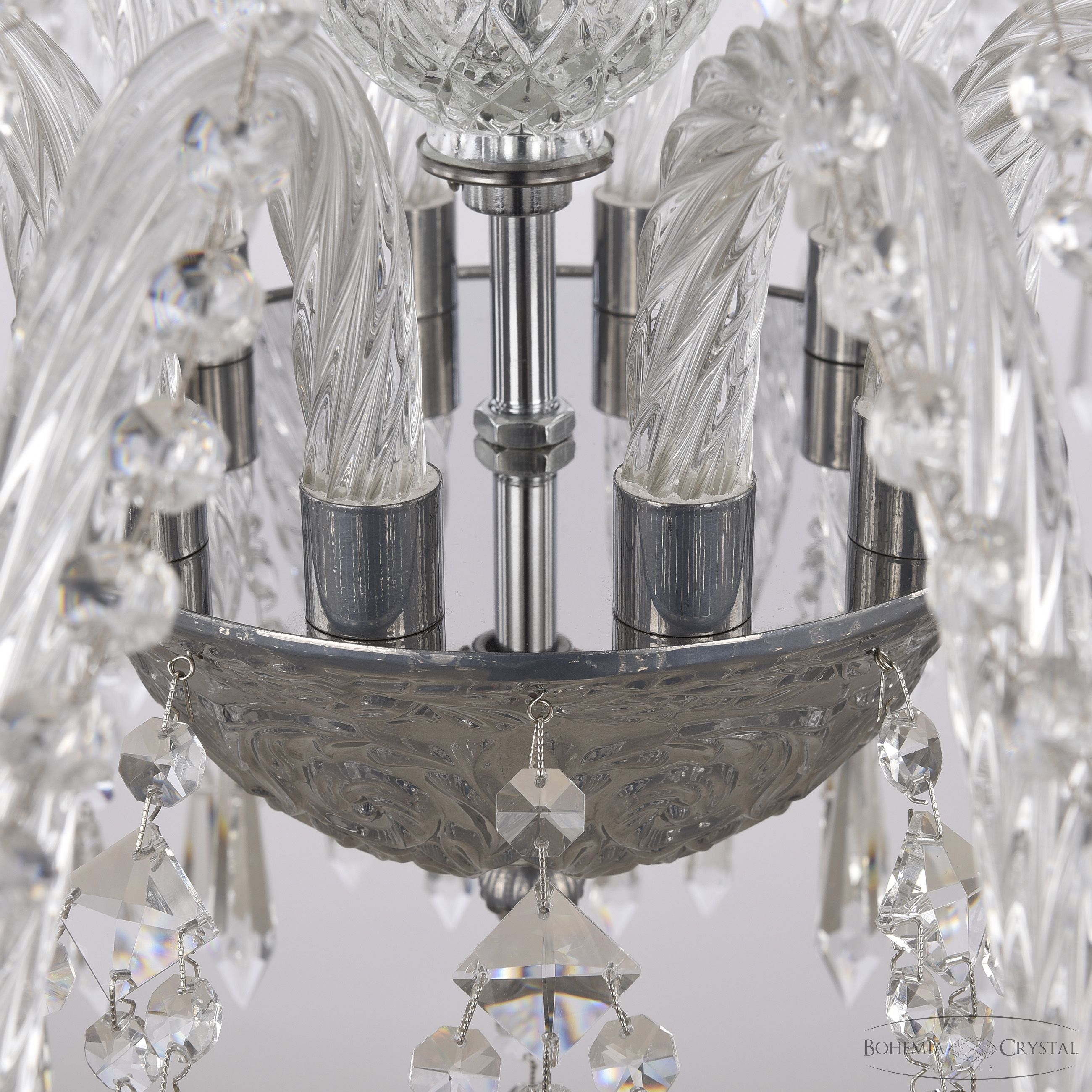 подвесная люстра bohemia ivele crystal al16303/10/300 cg