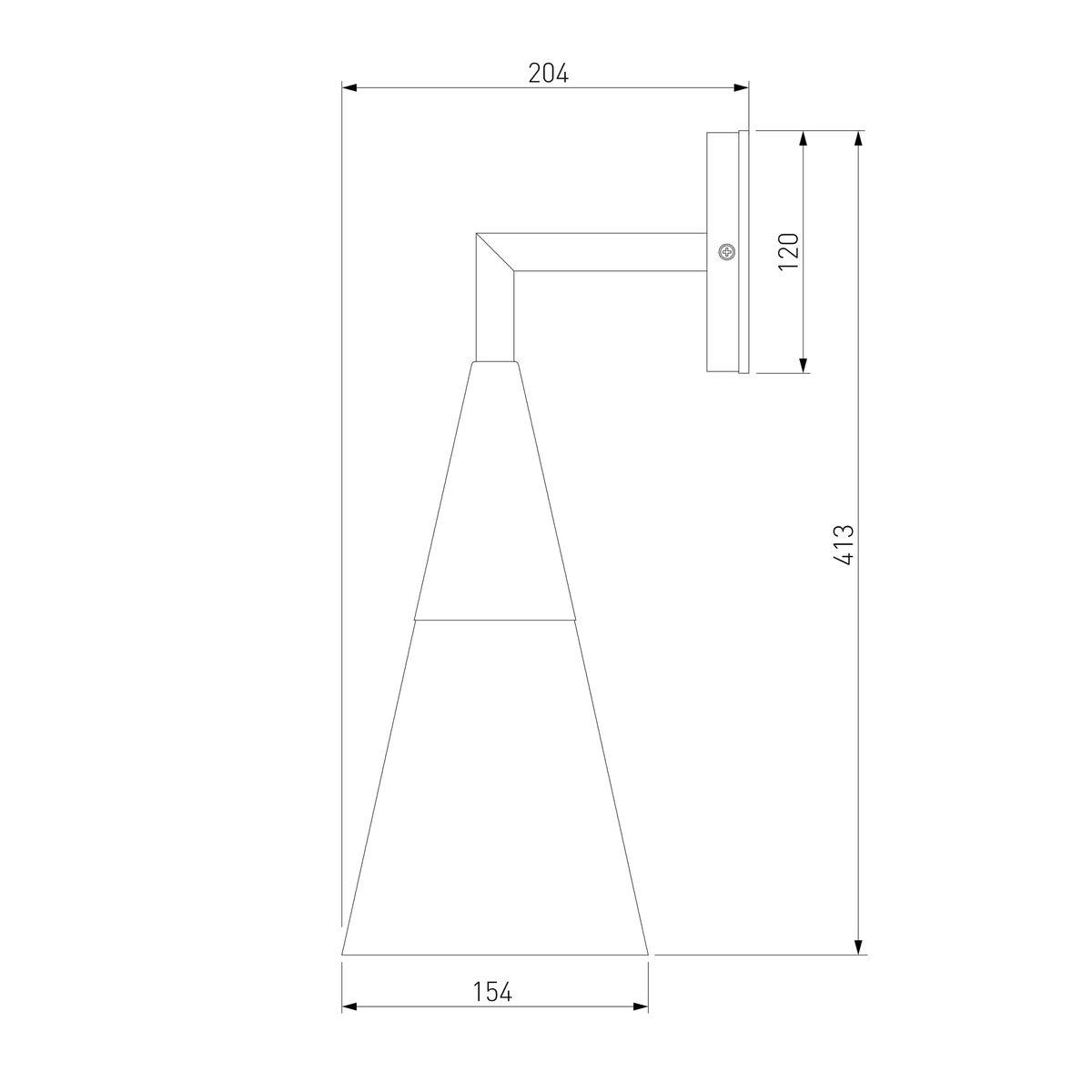 уличный настенный светильник elektrostandard vesto 35171/d a066198