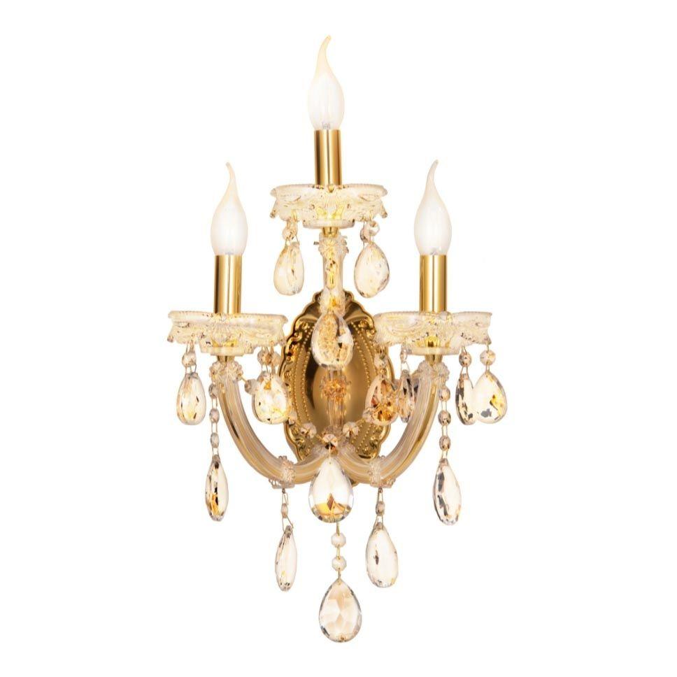 бра lumina deco eliza ldw 7029-3 gd