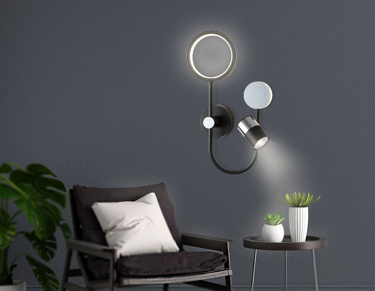 настенный светильник ambrella light linetech fl51601