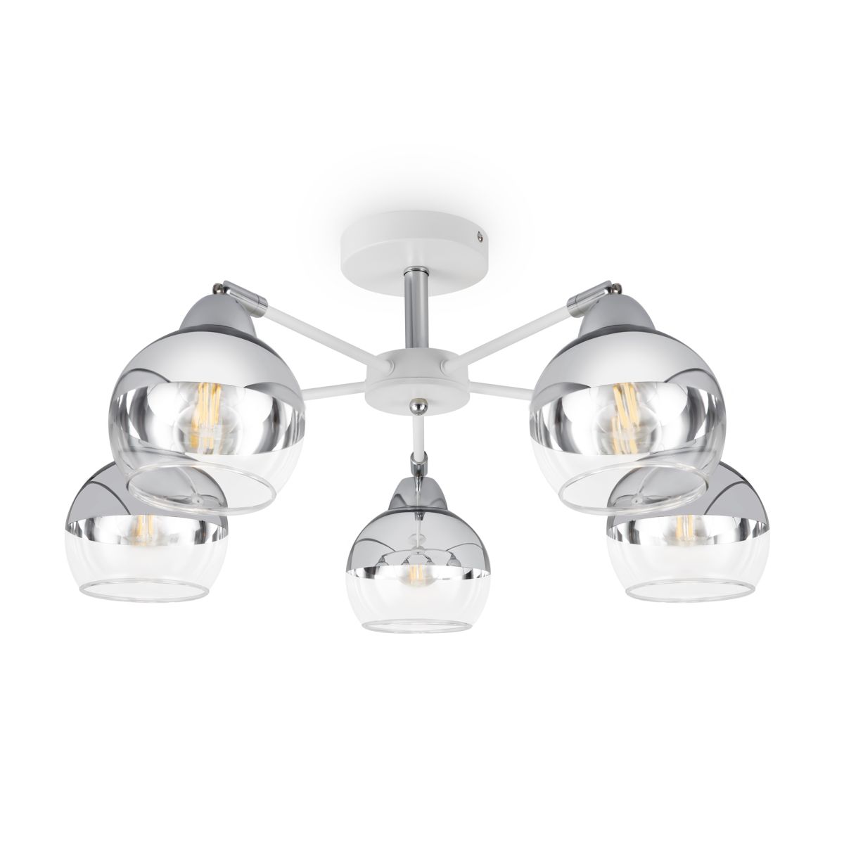 люстра на штанге freya jasper fr5225pl-05w