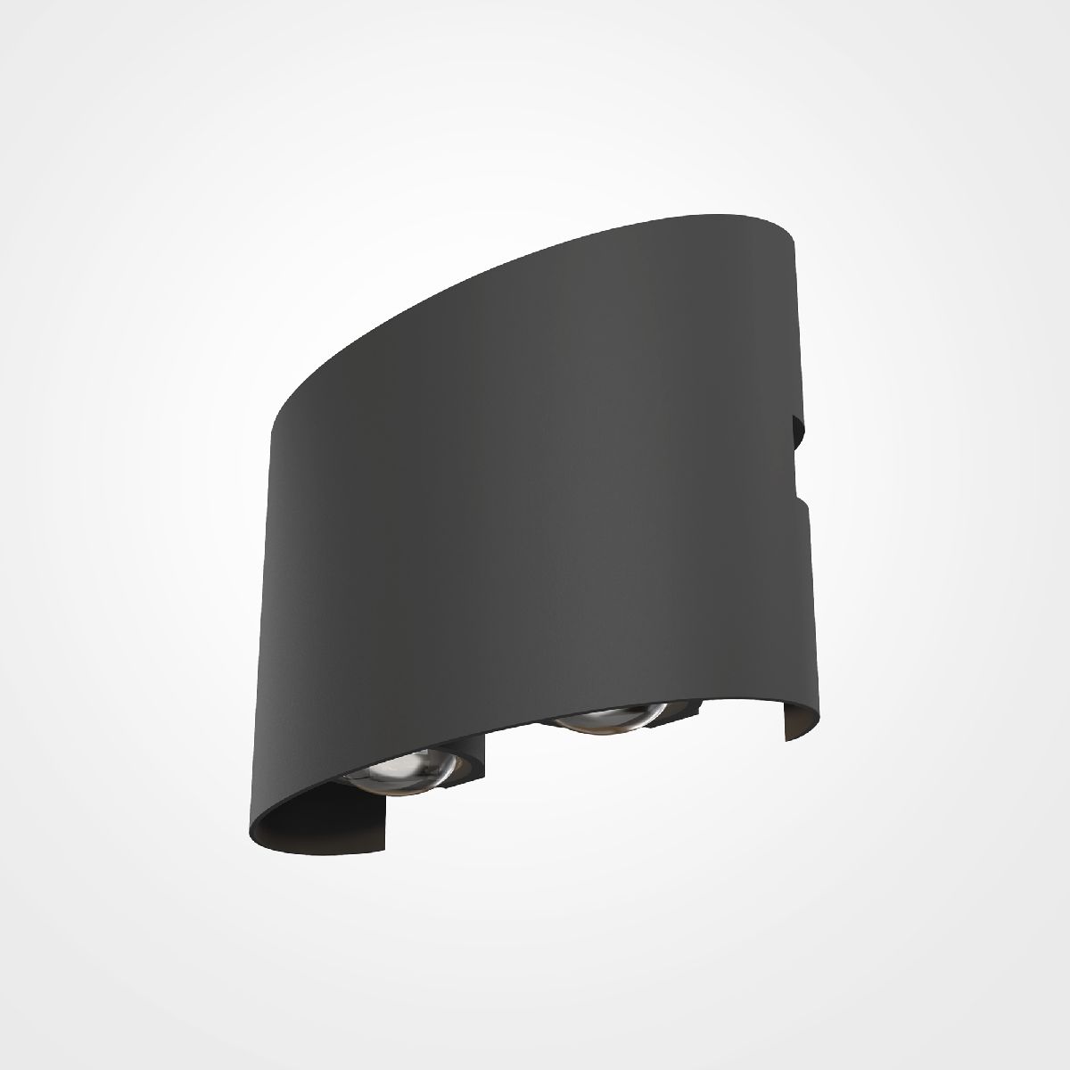 уличный настенный светильник maytoni strato o417wl-l4gr3k