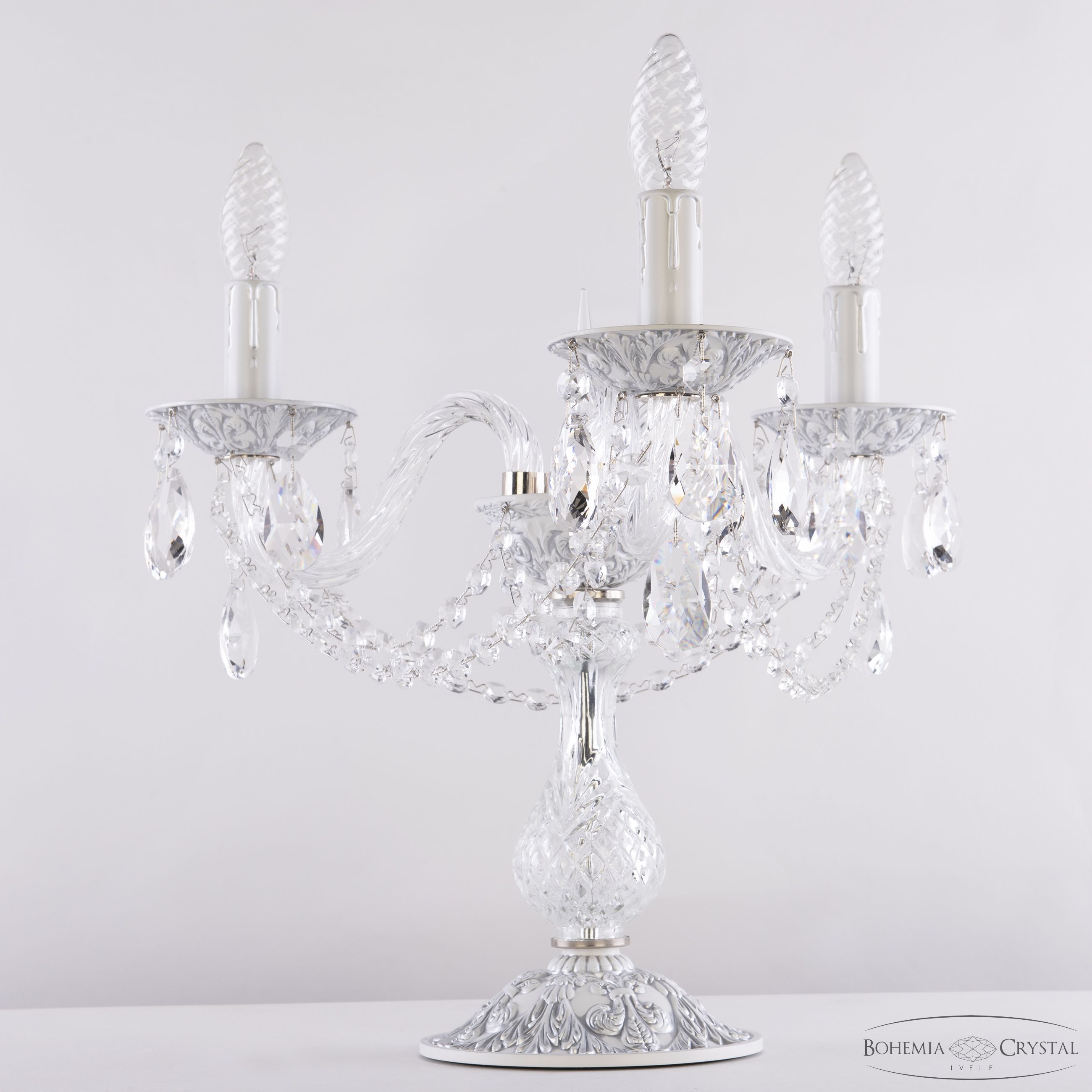 настольная лампа bohemia ivele crystal al16302l8/3/141-37 wmn