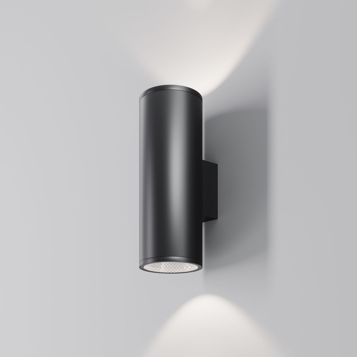 уличный настенный светильник maytoni shim o514wl-l30b3k