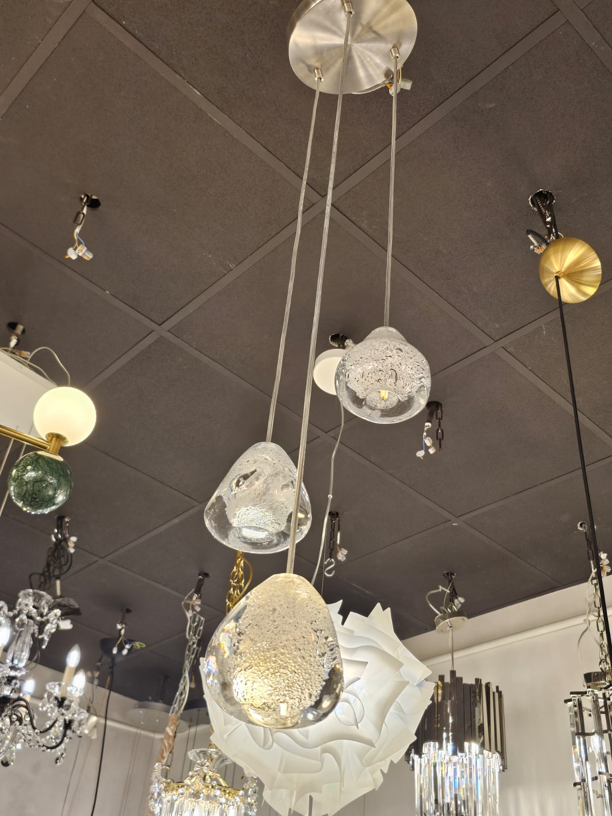 подвесной светильник delight collection mizu om8201015-10 chrome