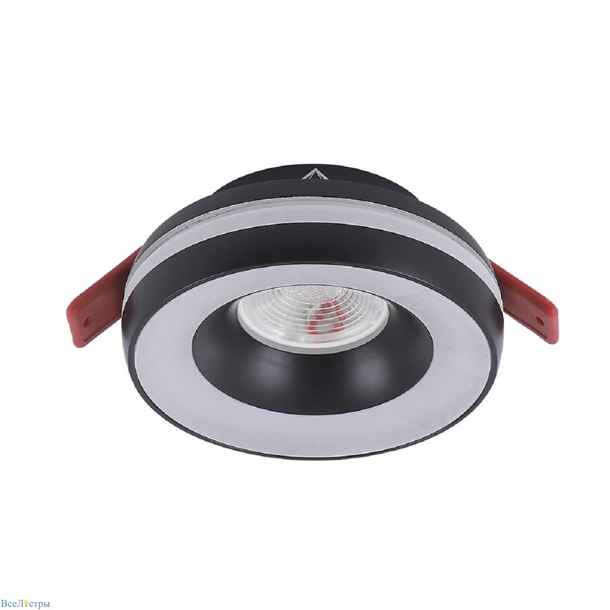 встраиваемый светильник crystal lux clt 064c1 bl