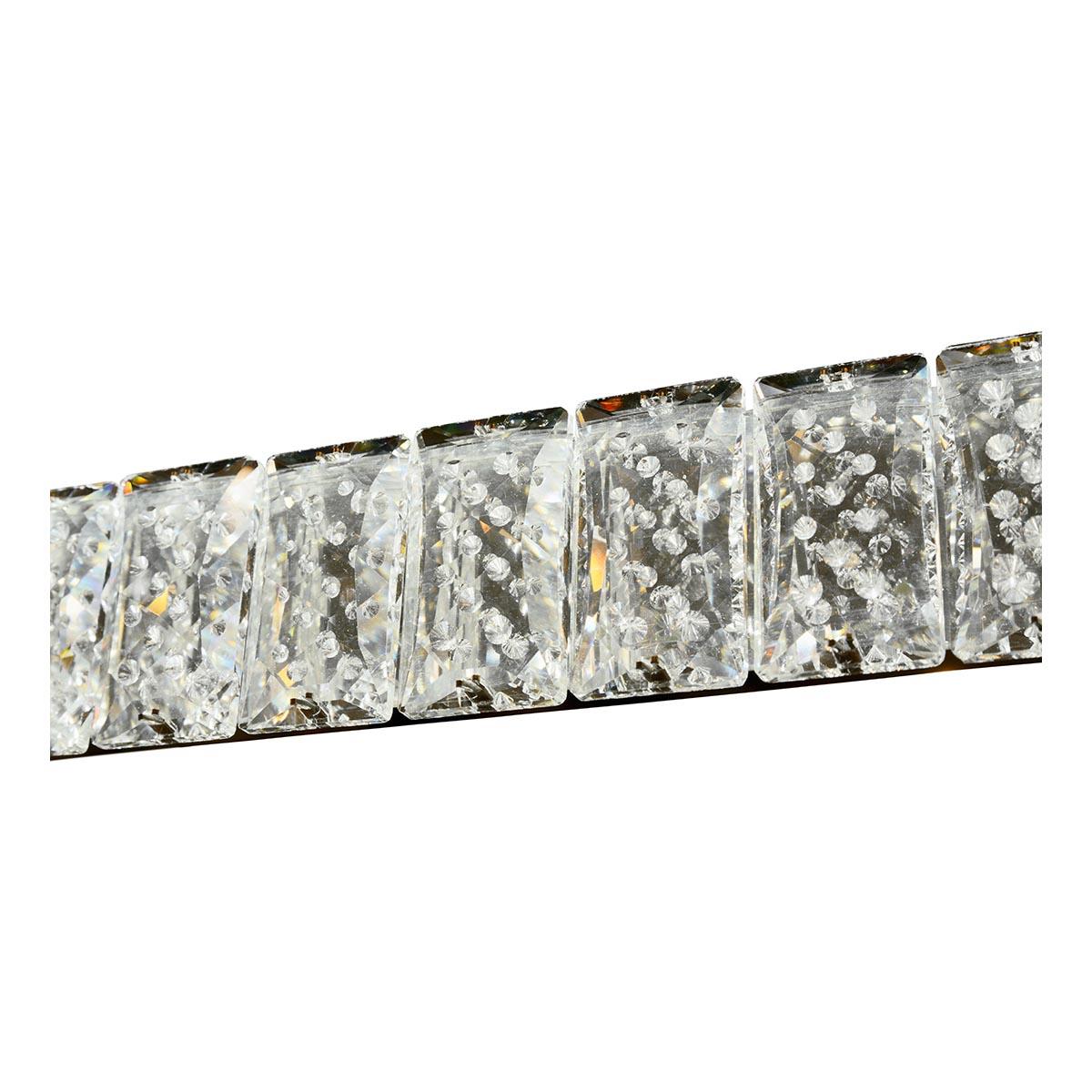 подвесной светодиодный светильник iledex crystal ice md7212-105b cr