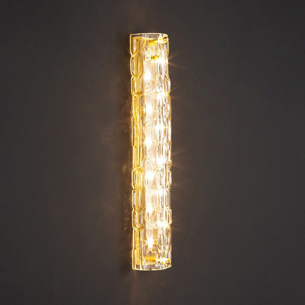 настенный светильник delight collection 88085 88085w/s gold/clear