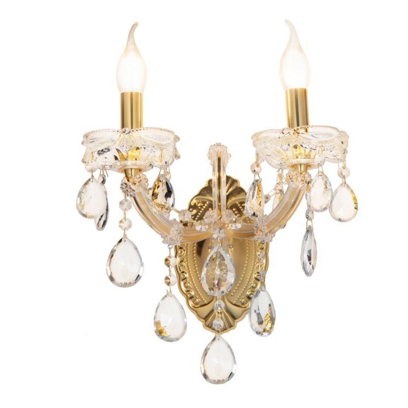 бра lumina deco eliza ldw 7029-2 gd