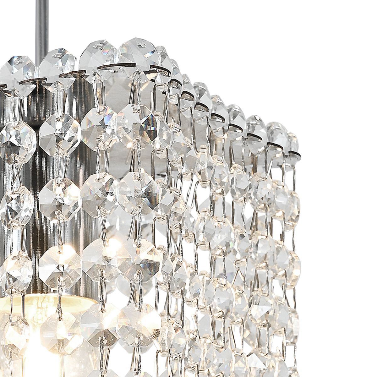 подвесной светильник escada exquisite 2107/1s chrome
