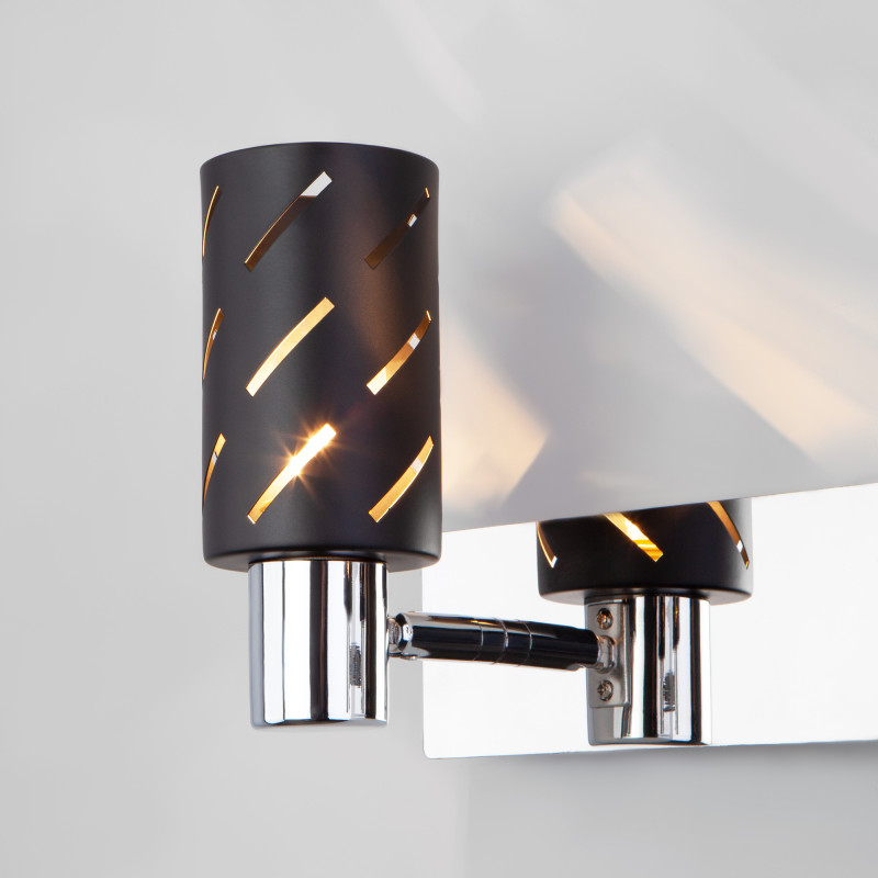 бра eurosvet 20090/2 черный/хром