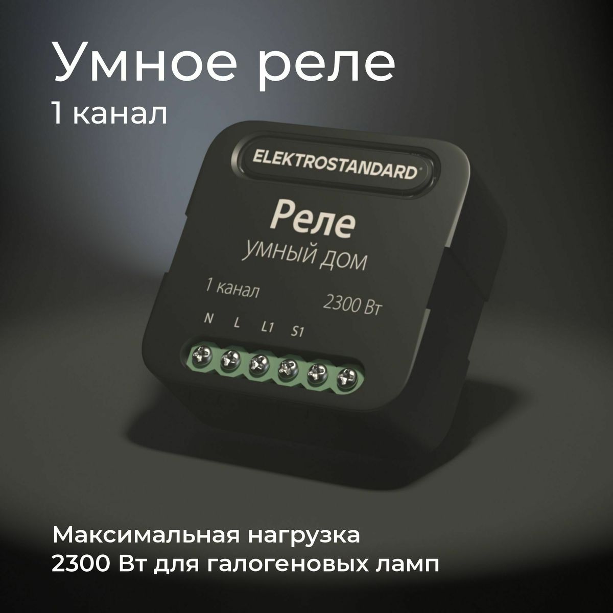 умное одноканальное реле elektrostandard 4690389185069 a059324
