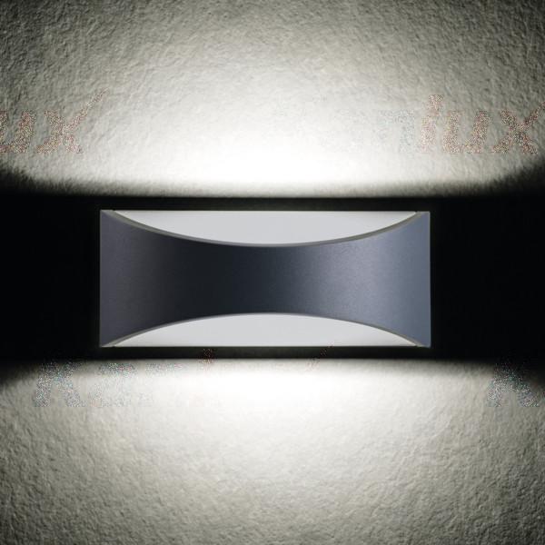 фасадный светильник kanlux biso led el 8w-gr 29260