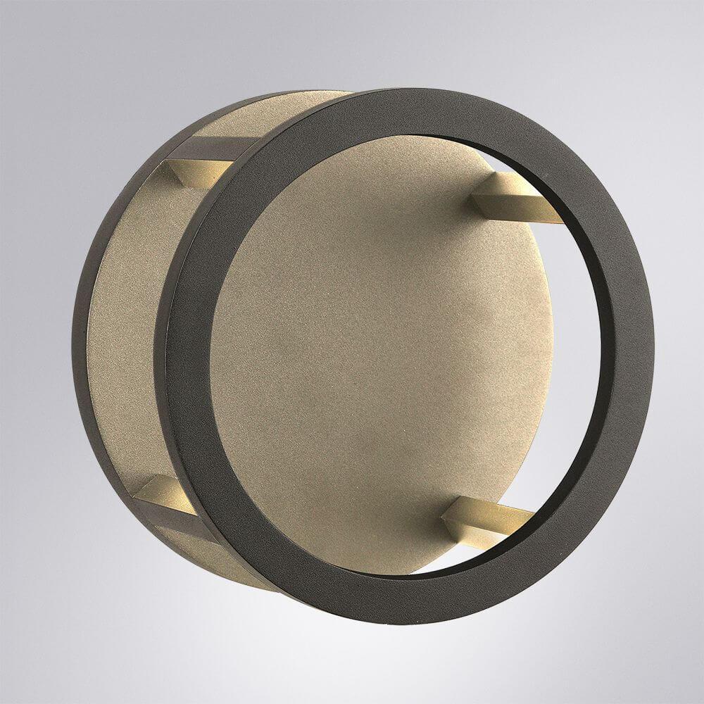 уличный настенный светодиодный светильник arte lamp hassaleh a3370al-1bk