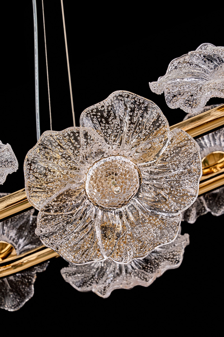 подвесная люстра violetta le3018/1050lq gd