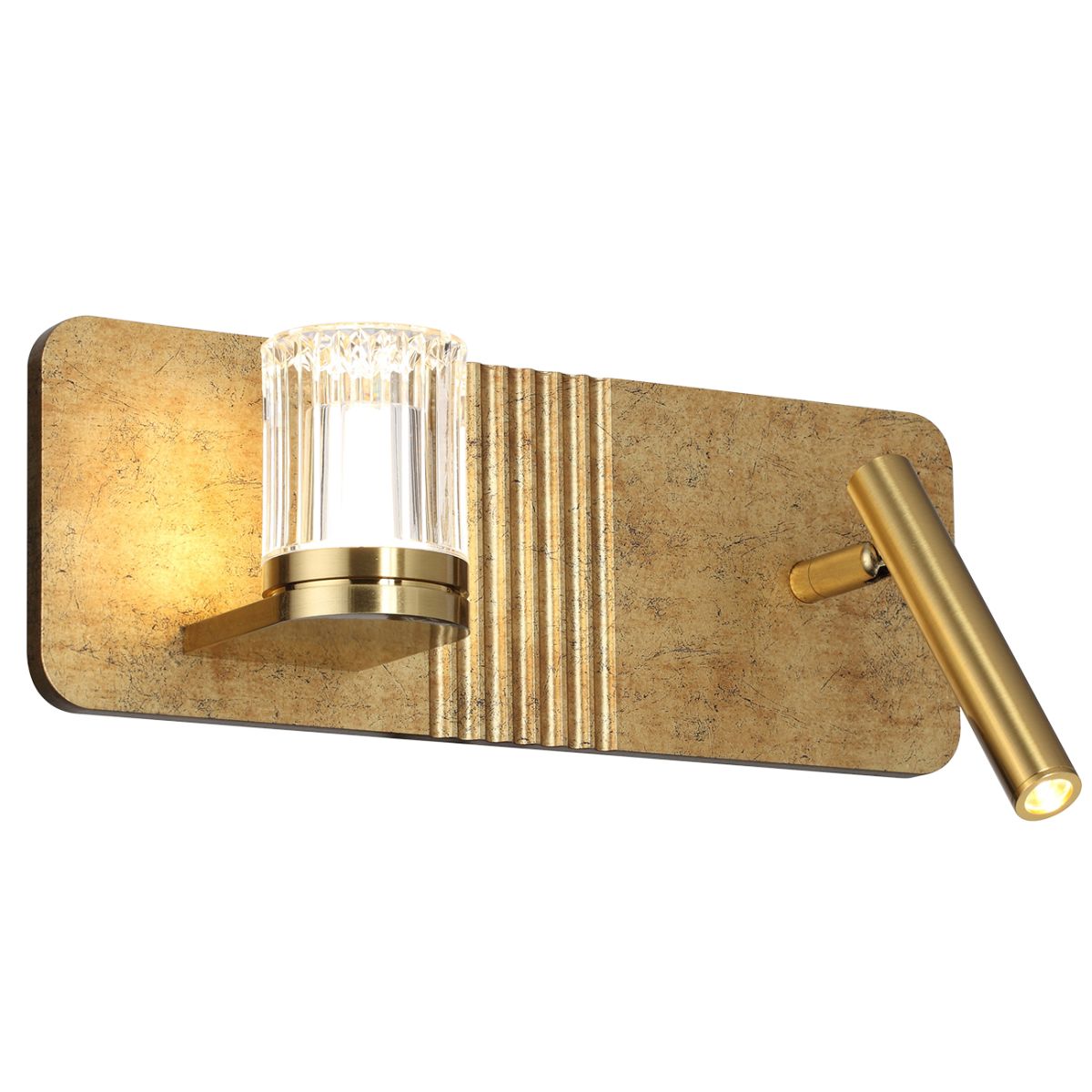 настенный светильник indigo rilievo 14032/2w gold v000199l