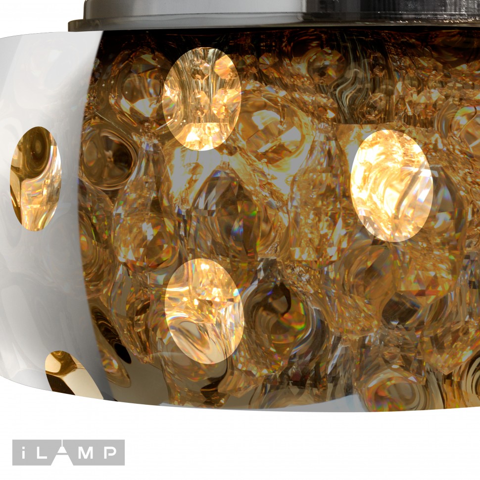 подвесная люстра ilamp liberty 0891l cr