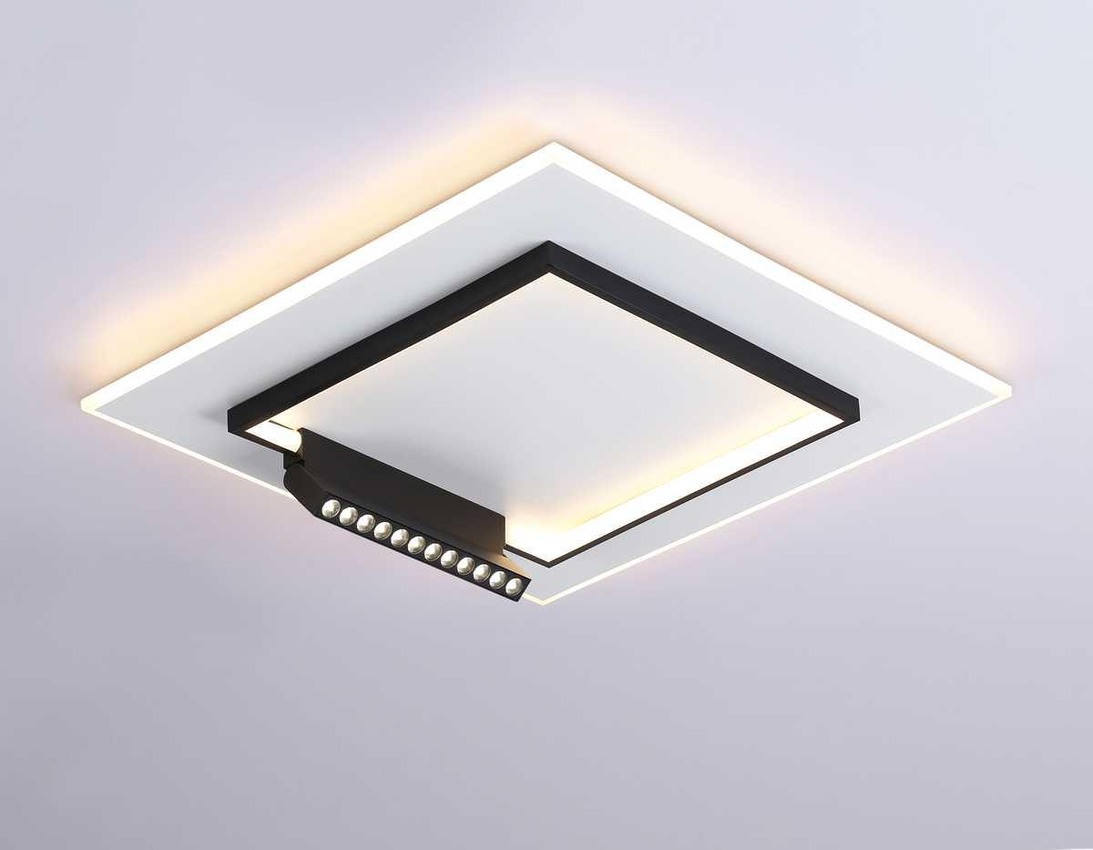 потолочный светодиодный светильник ambrella light comfort linetech fl51455