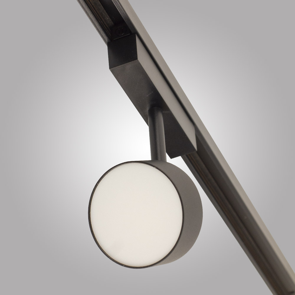 трековый светильник am group magnet am519 18w 4000k bk