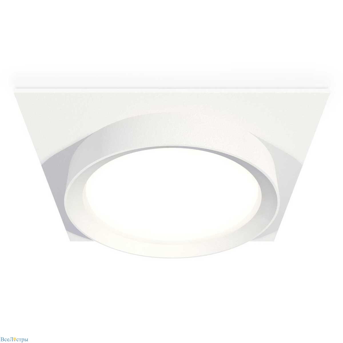 комплект встраиваемого светильника ambrella light techno spot xc (c8061, n8112) xc8061001