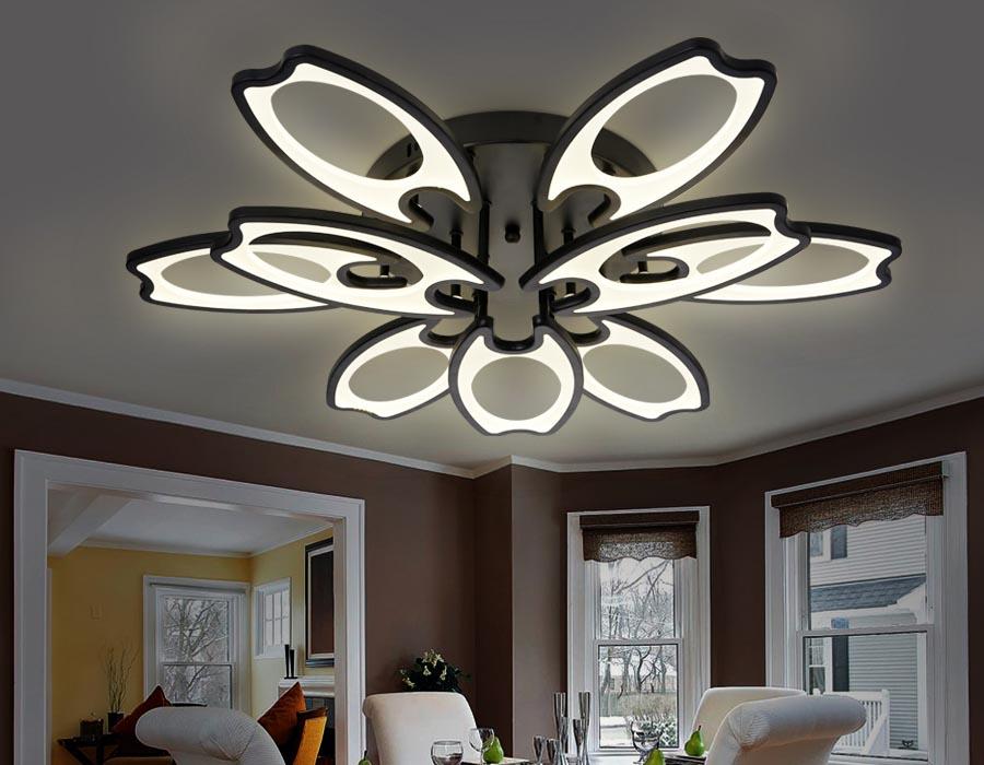 потолочная светодиодная люстра ambrella light original fa581