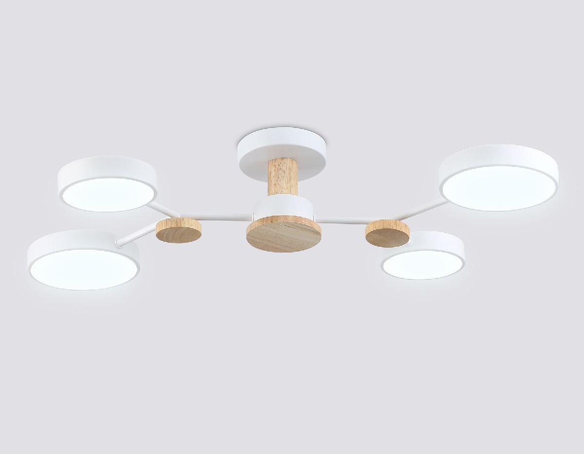 люстра на штанге ambrella light linetech comfort fl4858