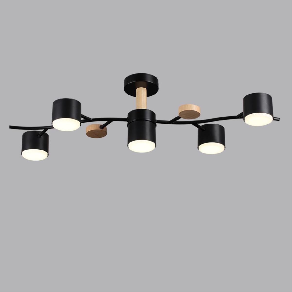 люстра на штанге lumion crypto 8194/5c