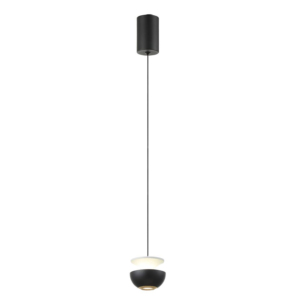 подвесной светодиодный светильник crystal lux astra sp led black