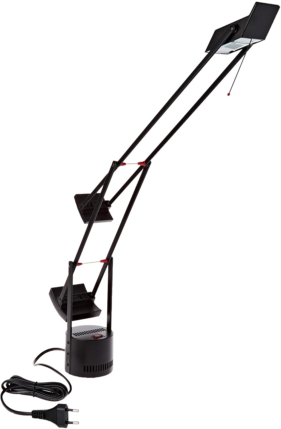 настольная лампа tizio black artemide