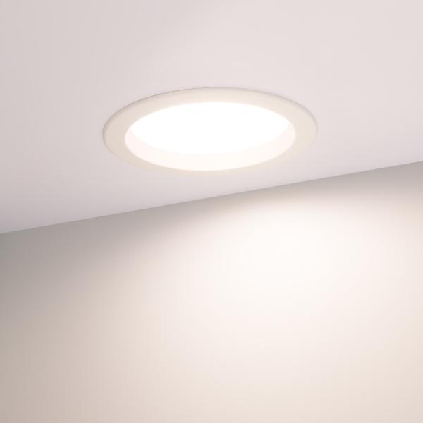 встраиваемый светодиодный светильник arlight im-cyclone-r280-40w day4000-mix 027629(1)