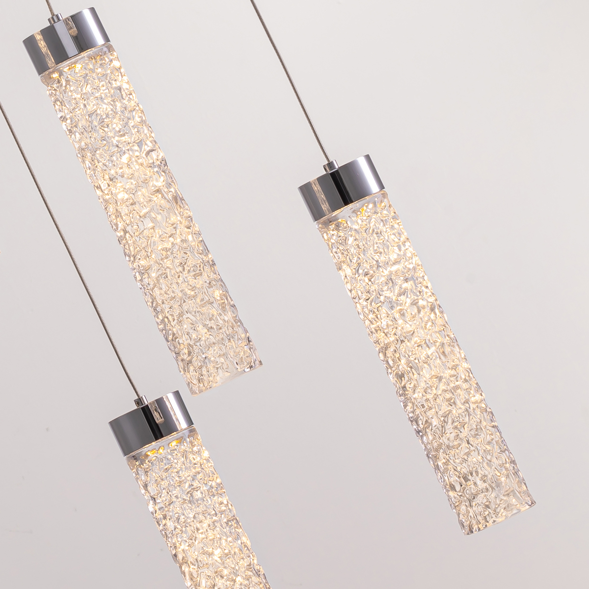 подвесной светильник delight collection md24030028-5a chrome/clear