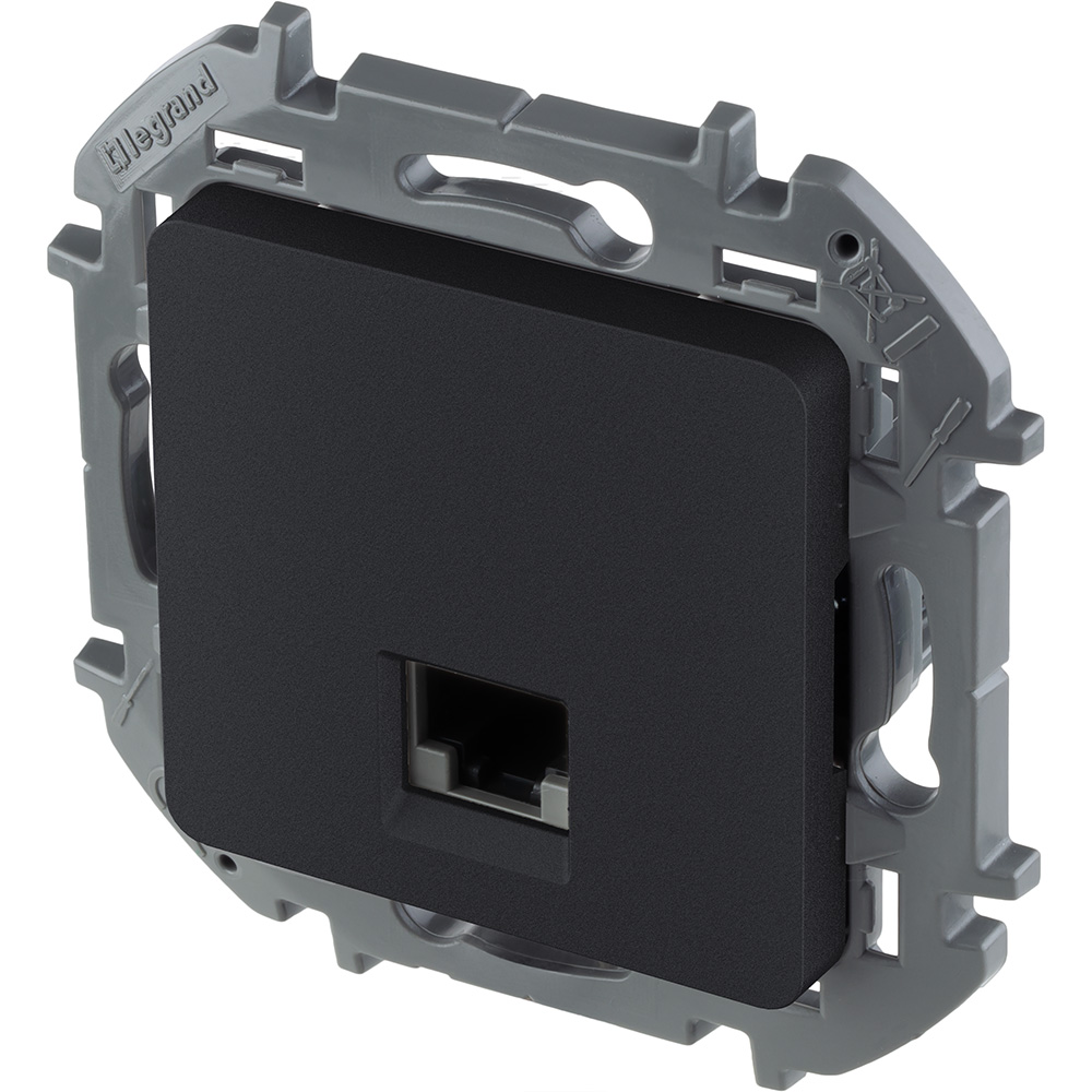 розетка компьютерная rj45 legrand inspiria 673833