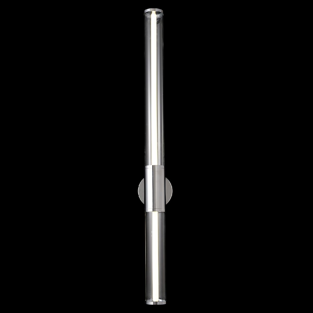 настенный светильник crystal lux lineup ap18w led chrome