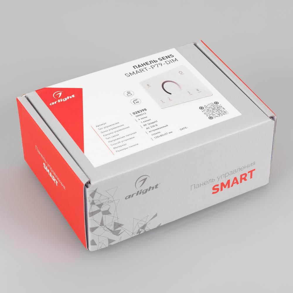 панель управления arlight sens smart-p79-dim white 028398