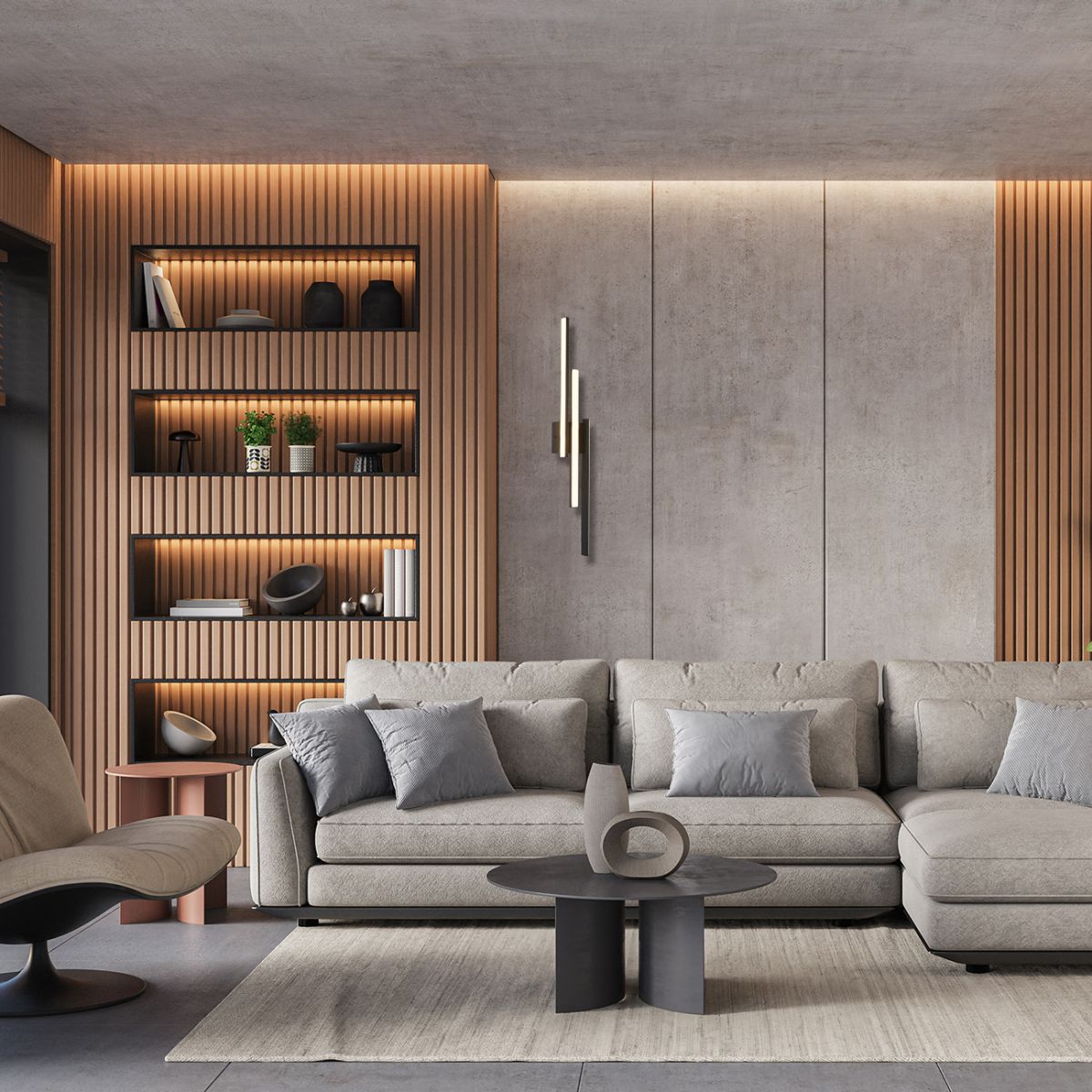 настенный светильник escada simple 564/a led