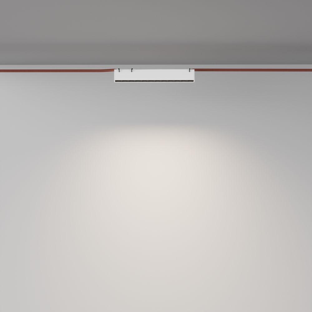 подвесной светодиодный светильник maytoni technical pendant system parity points tr128b-12w4k-m-w