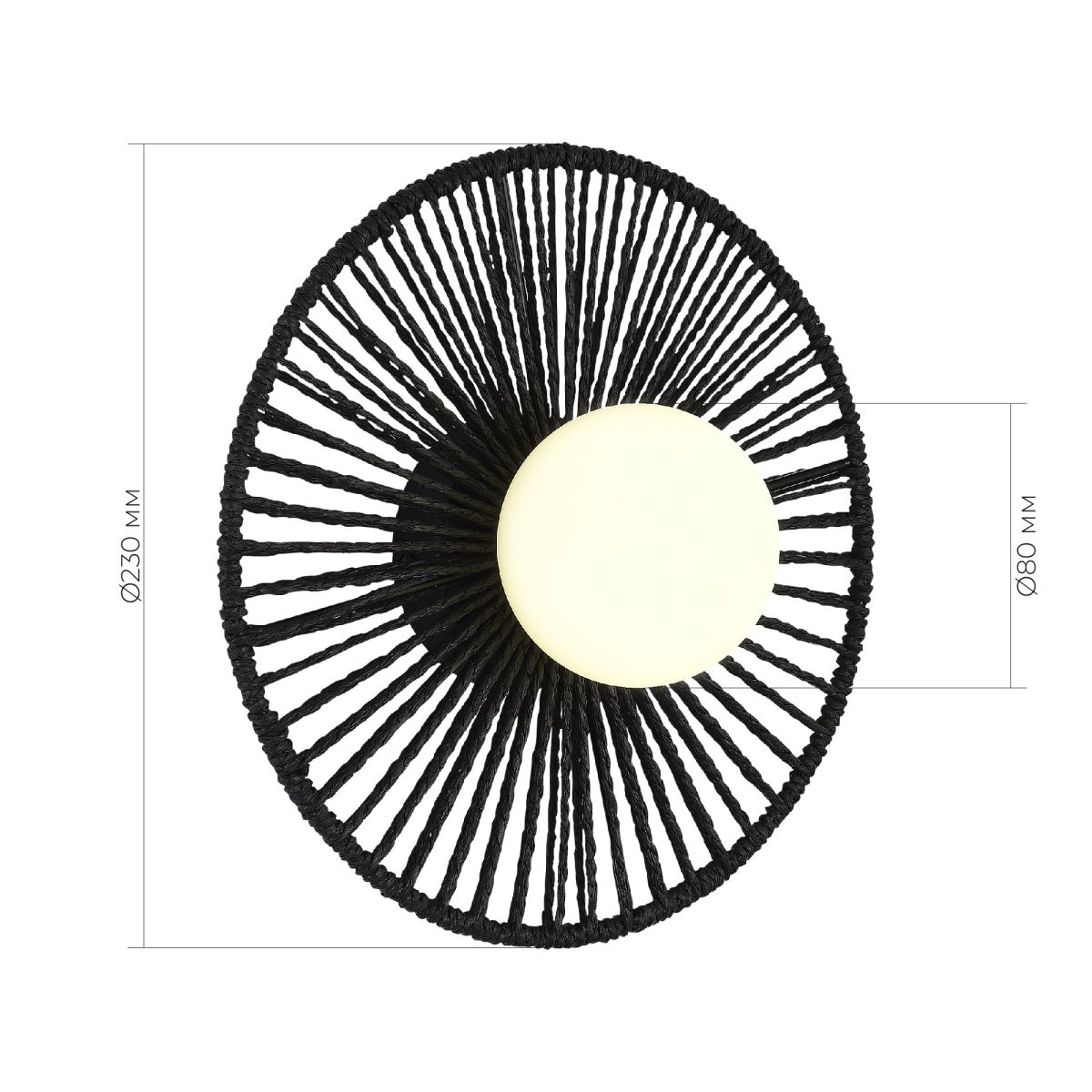 настенный светильник evoluce loom sle6022-401-01