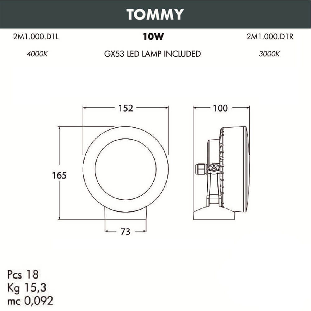 уличный настенный светодиодный светильник fumagalli tommy 2m1.000.000.wxd1l