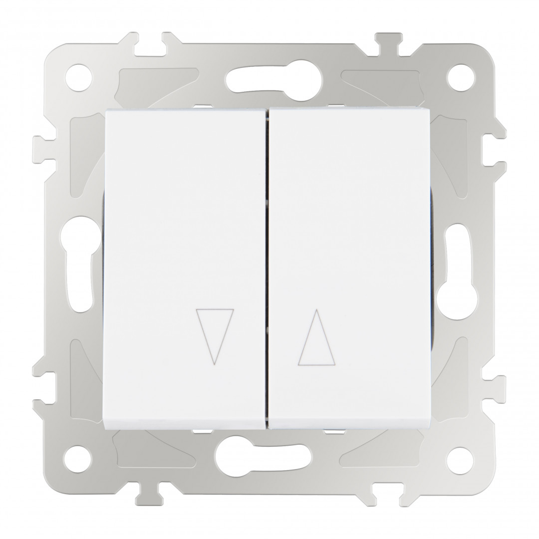 выключатель жалюзи arte milano 203.38-2.white