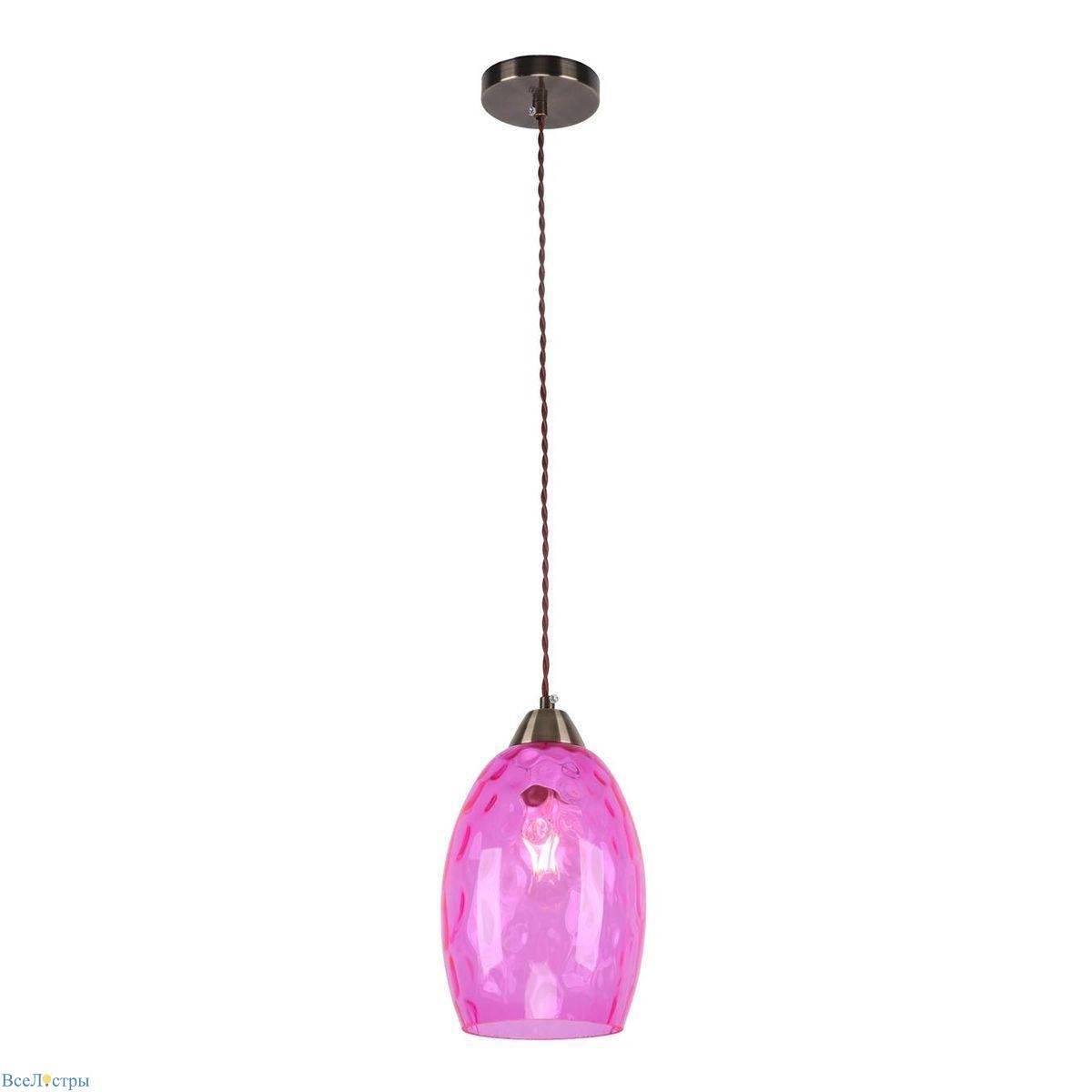 подвесной светильник imex md.0102-1-p.pink ab