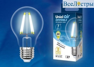 LED-A60-7W/NW/E27/CL/DIM GLA01TR картон
