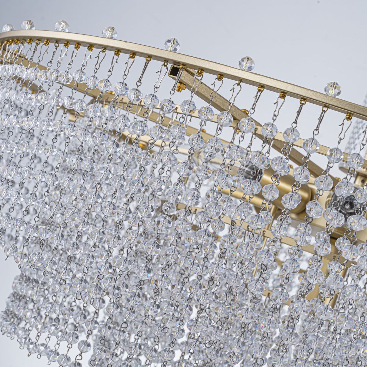 люстра на штанге favourite fringe 4762-9p