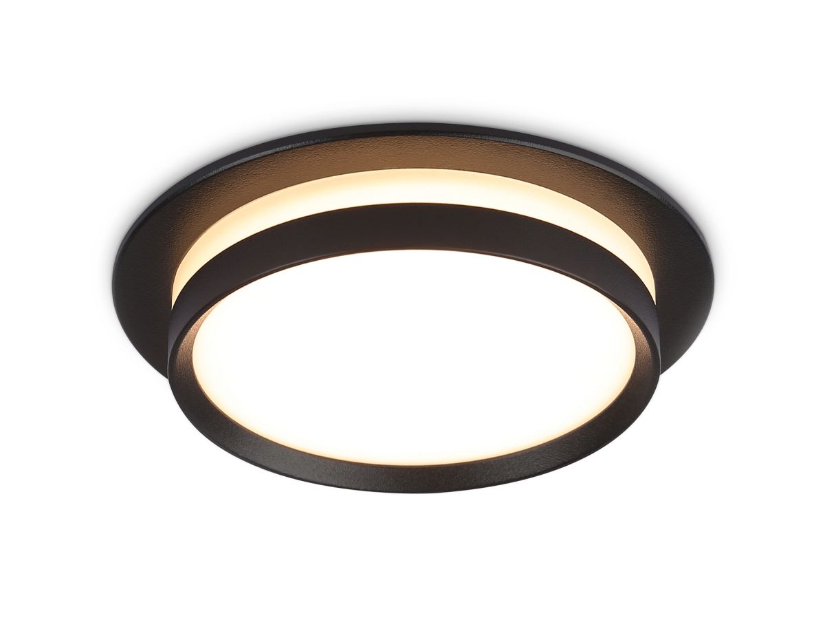 встраиваемый светильник ambrella light techno spot gx53 acrylic tech tn5215