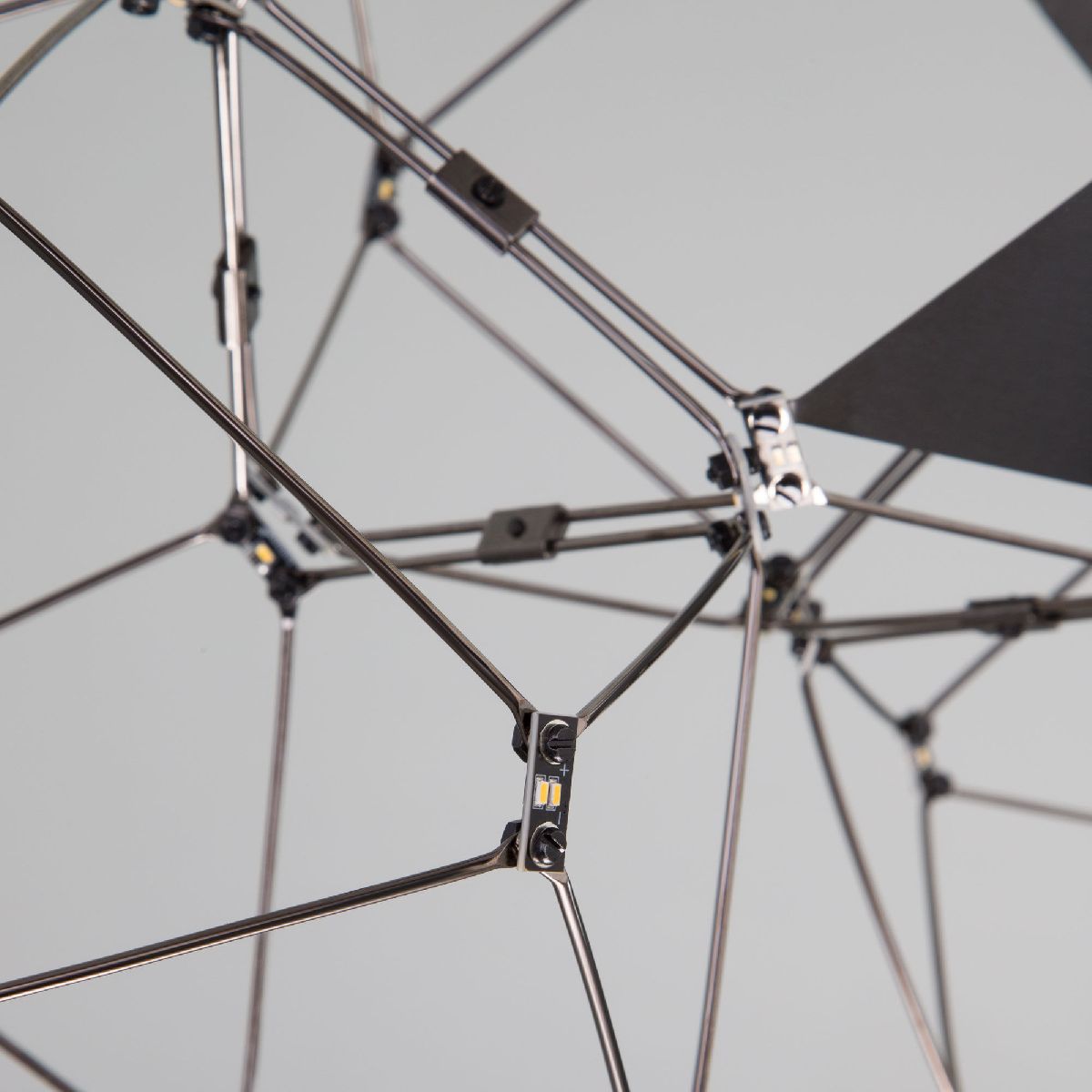 подвесная люстра eurosvet uma 90368/5 черный жемчуг a065026