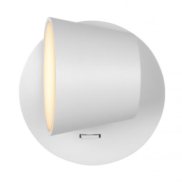 светодиодный спот iledex flexin w1118-1s wh