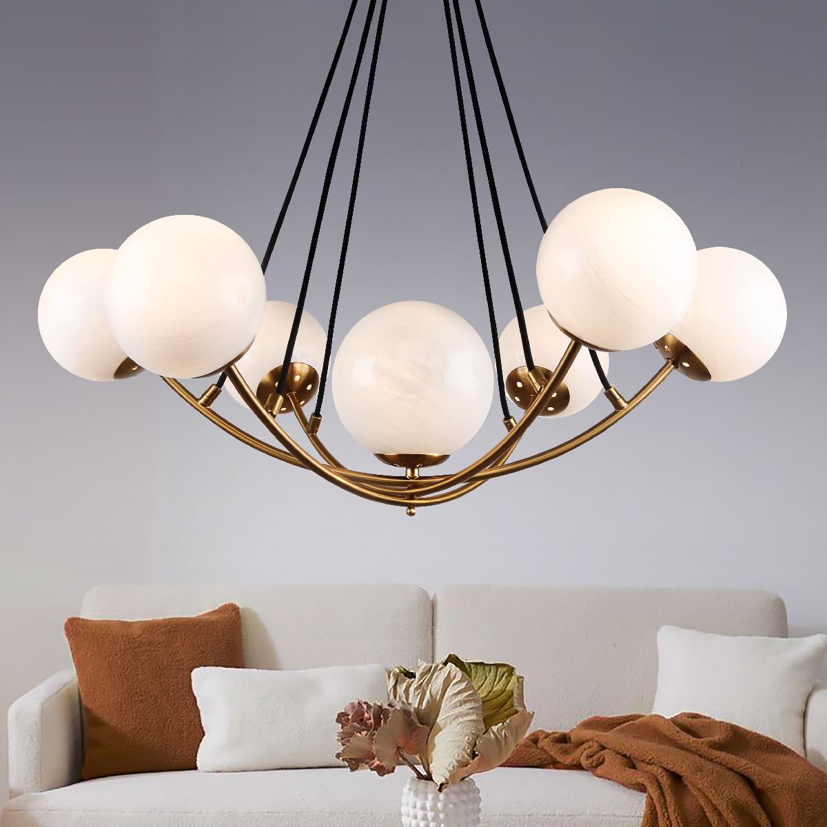 подвесная люстра rivoli dina 4099-307 б0055480