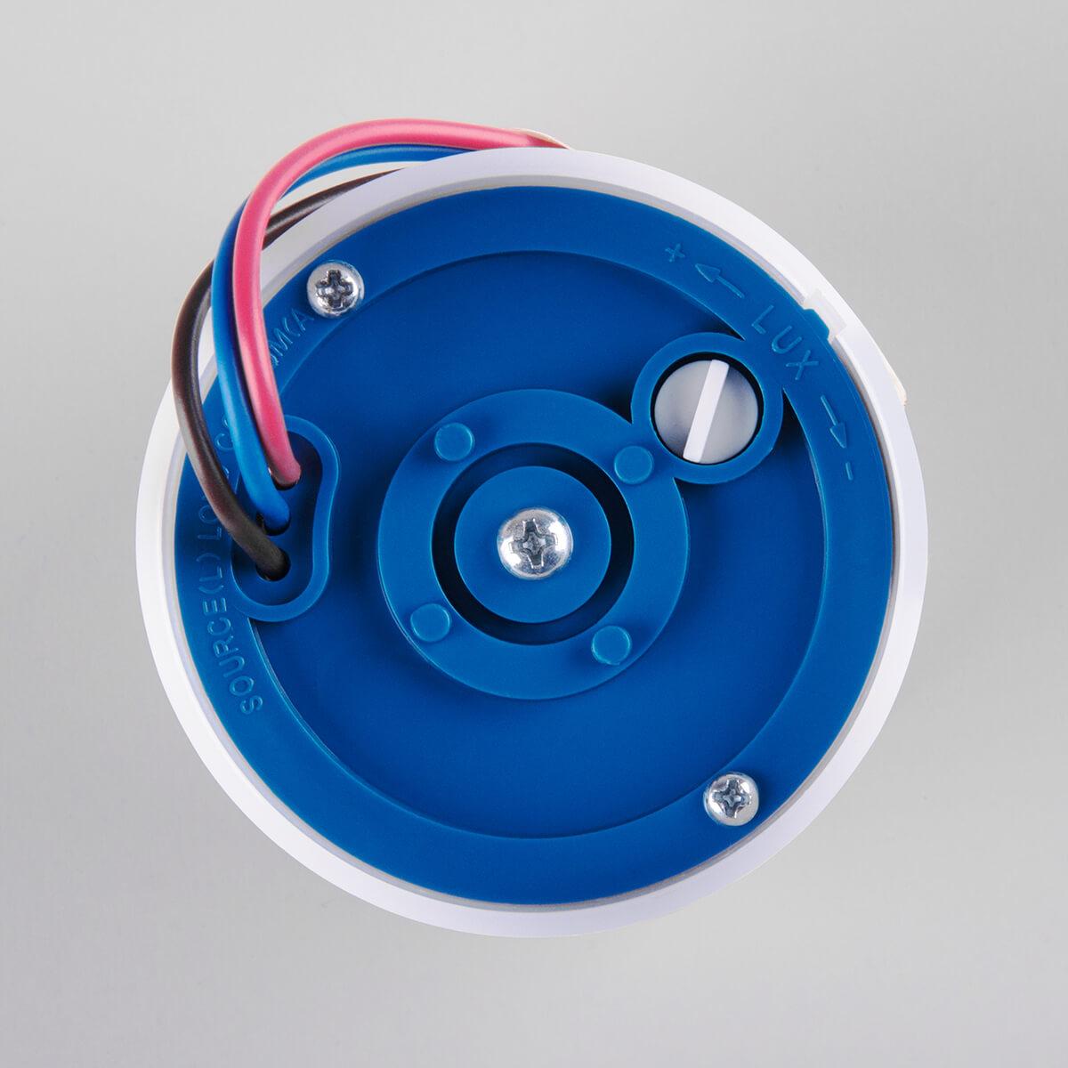 датчик освещенности sns-l-07 5500w ip44 белый a030063