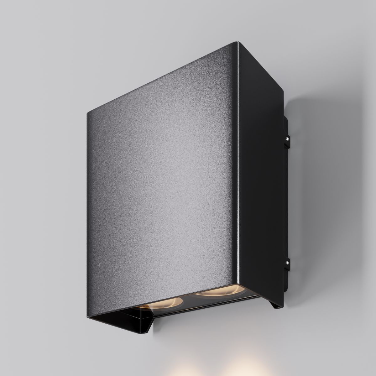 уличный настенный светильник maytoni shell o505wl-l6b3k