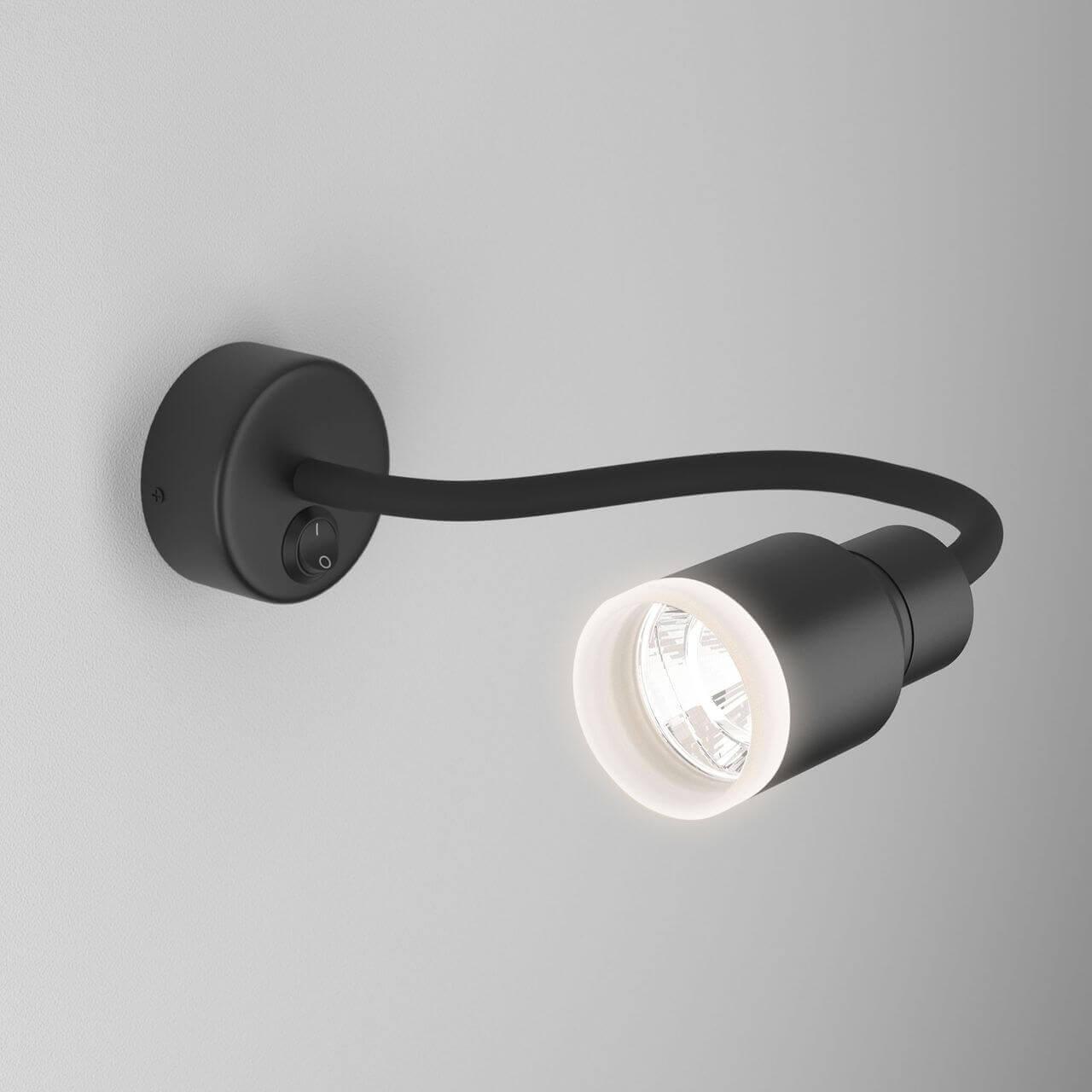 бра elektrostandard molly mrl led 1015 черный 4690389136429
