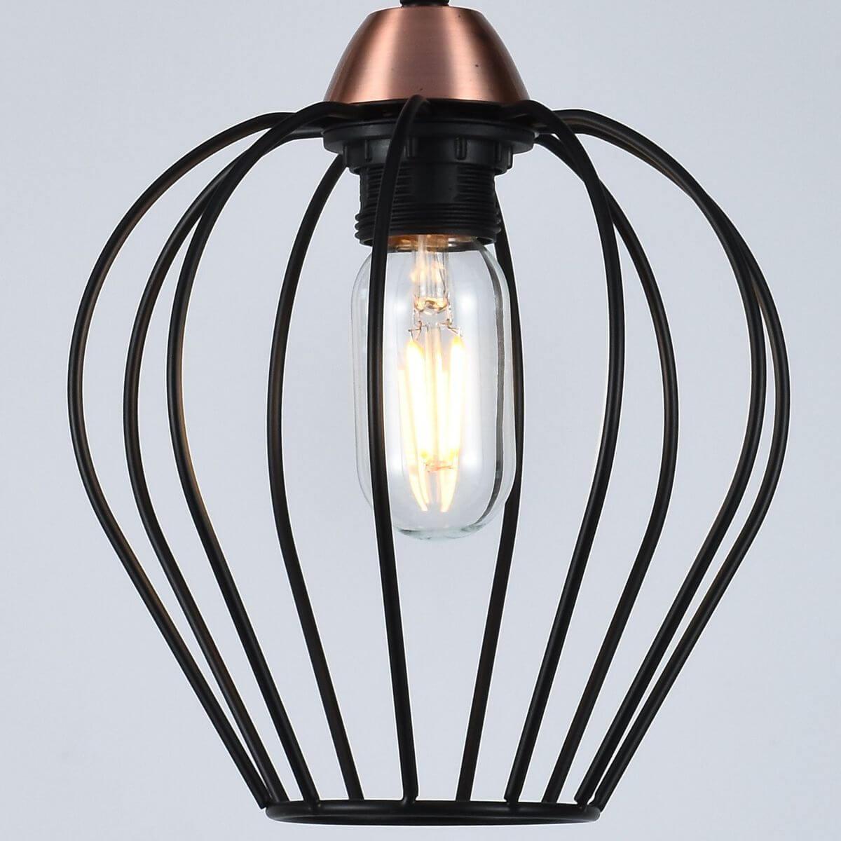 подвесной светильник illumico il2001-1pa-05 bk rose gd